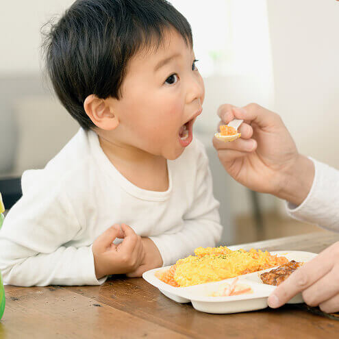 お客様の声 子どもの食事のイメージ